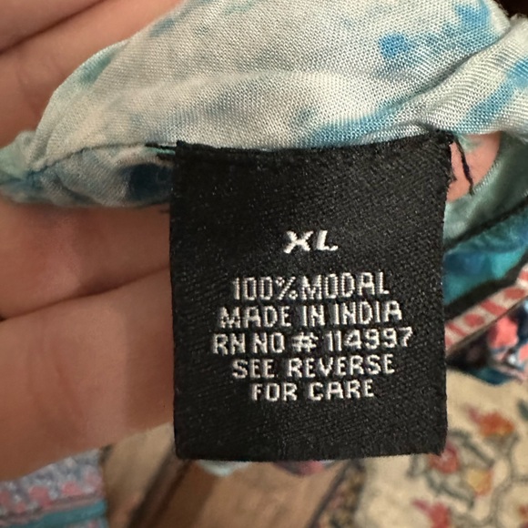 Women’s short-sleeve kimono top - Picture 3 of 4